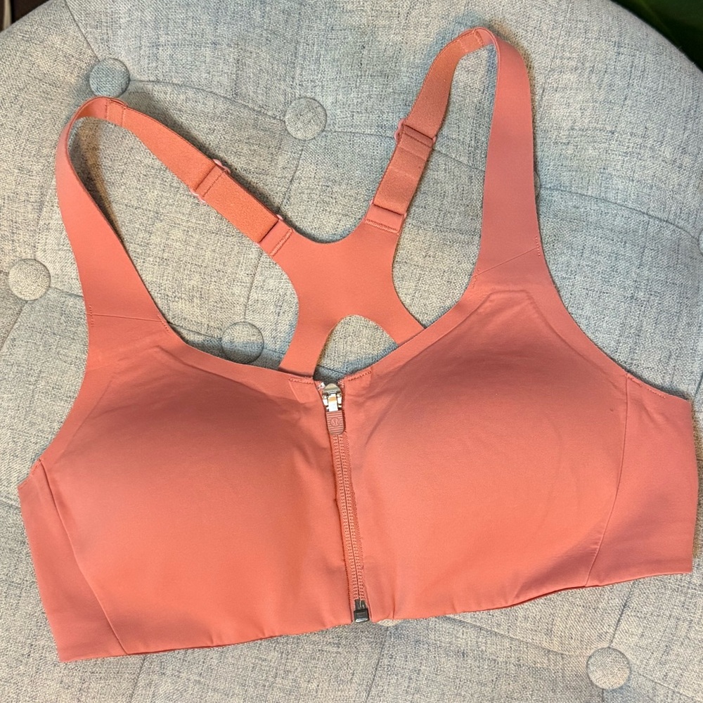Lululemon Take Power Sports Bra Pink Size 36A Medium Support✨EUC Retail $88 - Picture 2 of 5